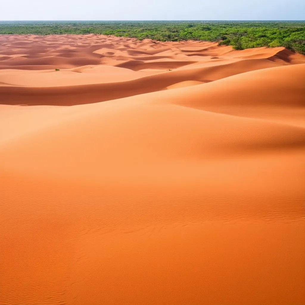 desert landscape in Vietnam